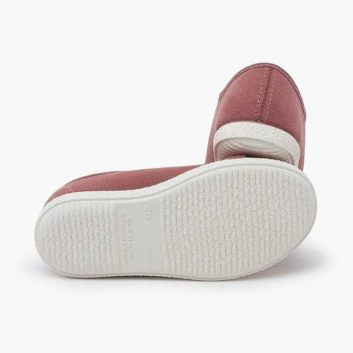 Pisamonas Trainers>Suede Trainers With Flowered Laces
