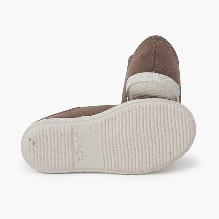 Pisamonas Trainers>Suede Trainers With Flowered Laces