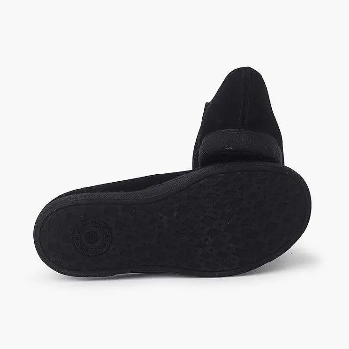 Pisamonas Trainers>Suede Trainers With Rubber Toe Cap And Laces