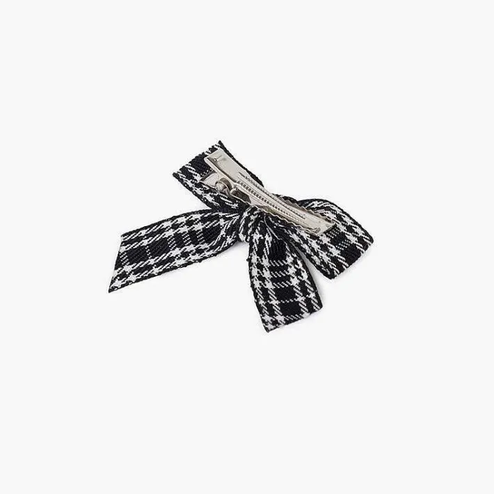 Pisamonas Hair Accessories>Tartan Duck Beak Bow And Hairpins Pack