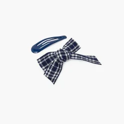 Pisamonas Hair Accessories>Tartan Duck Beak Bow And Hairpins Pack