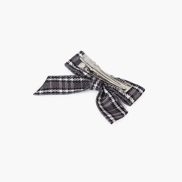 Pisamonas Hair Accessories>Tartan Duck Beak Bow And Hairpins Pack