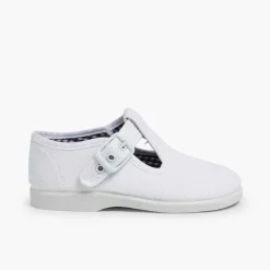 Pisamonas T-Bar Shoes>T-Bar Canvas Shoes