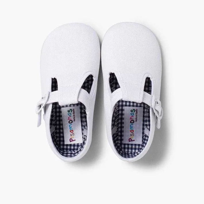 Pisamonas T-Bar Shoes>T-Bar Canvas Shoes