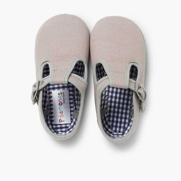 Pisamonas T-Bar Shoes>T-Bar Canvas Shoes