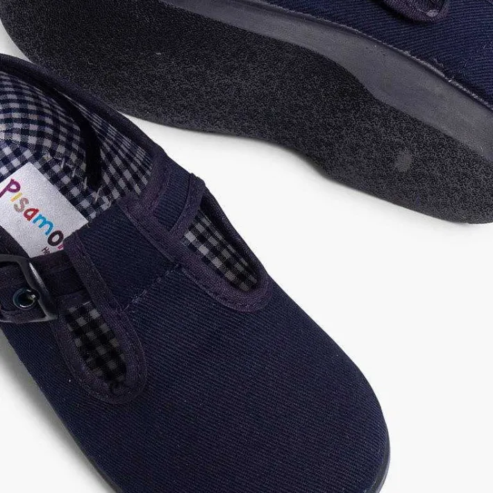Pisamonas T-Bar Shoes>T-Bar Canvas Shoes