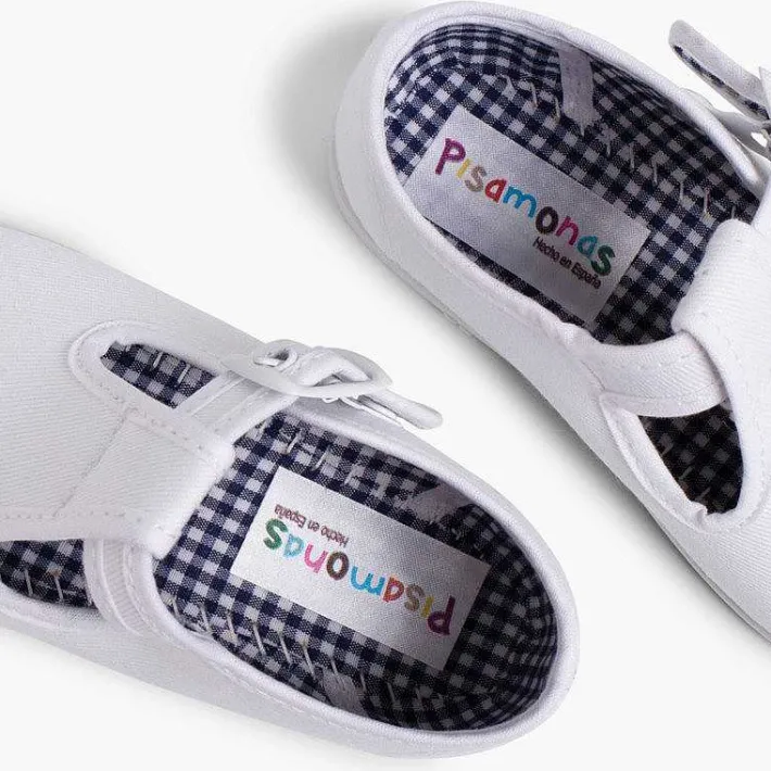 Pisamonas T-Bar Shoes>T-Bar Canvas Shoes
