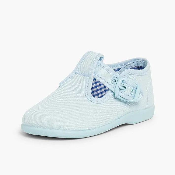 Pisamonas T-Bar Shoes>T-Bar Canvas Shoes