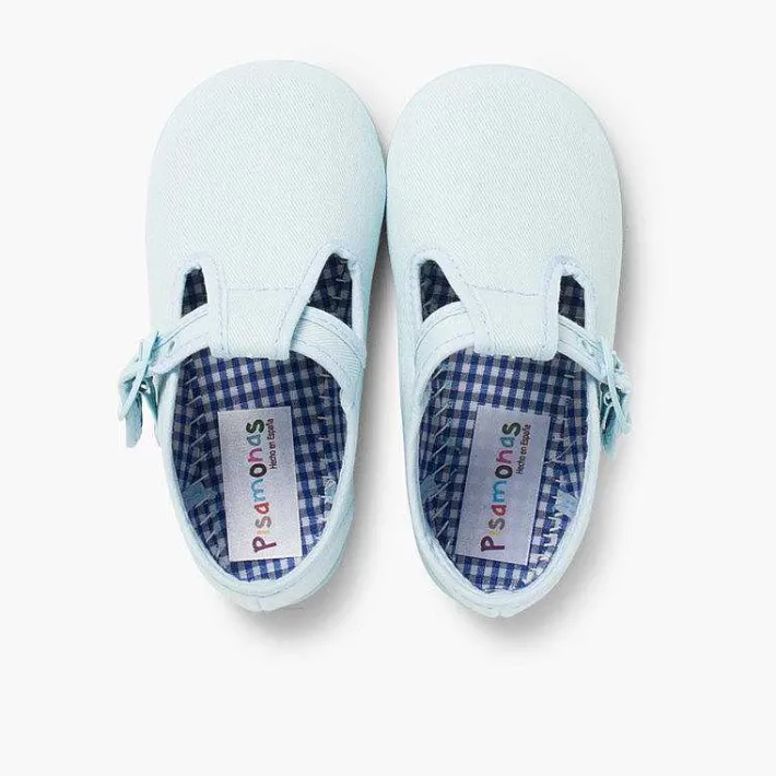 Pisamonas T-Bar Shoes>T-Bar Canvas Shoes