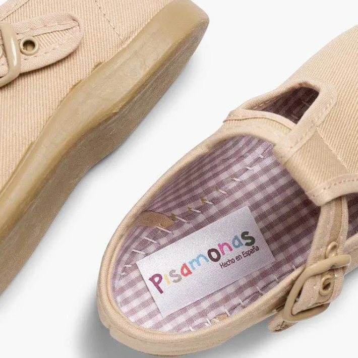 Pisamonas T-Bar Shoes>T-Bar Canvas Shoes