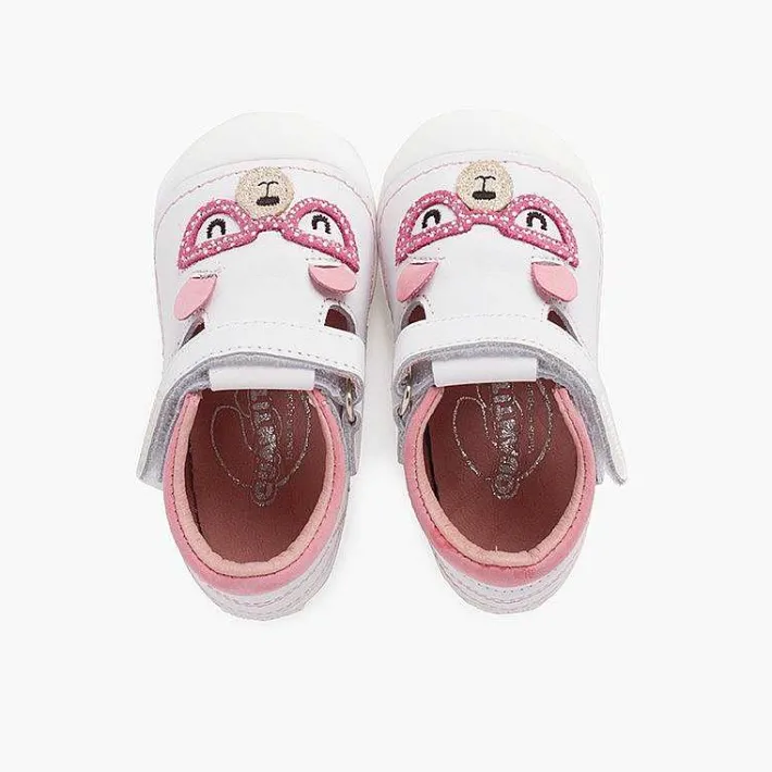 Pisamonas Sandals>Teddy Bear First Steps Flexible Sole Sandals