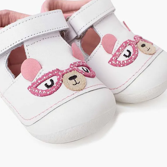 Pisamonas Sandals>Teddy Bear First Steps Flexible Sole Sandals