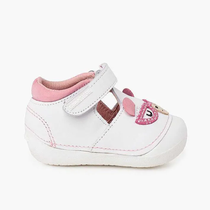 Pisamonas Sandals>Teddy Bear First Steps Flexible Sole Sandals