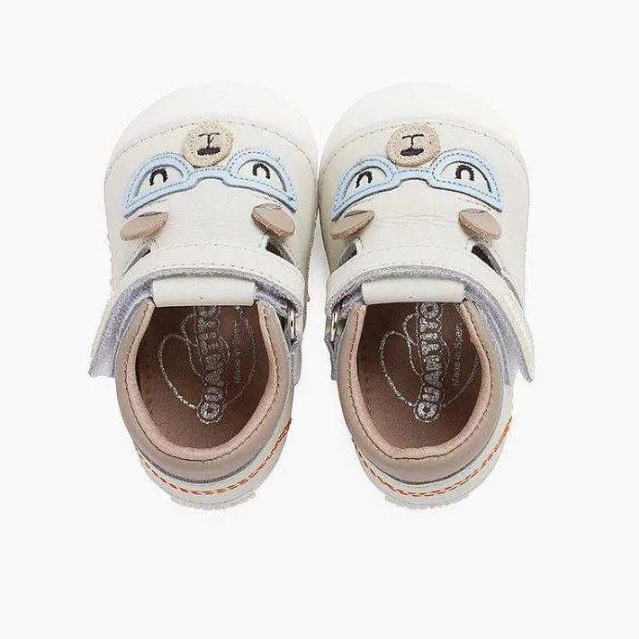 Pisamonas Sandals>Teddy Bear First Steps Flexible Sole Sandals