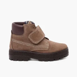 Pisamonas Boots>Track Sole Boots With Adherent Closure Stitching