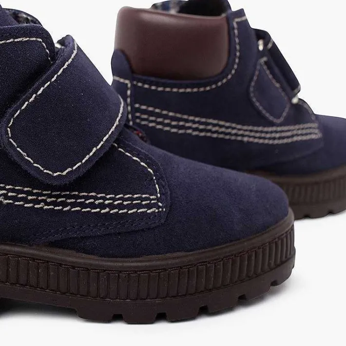 Pisamonas Boots>Track Sole Boots With Adherent Closure Stitching
