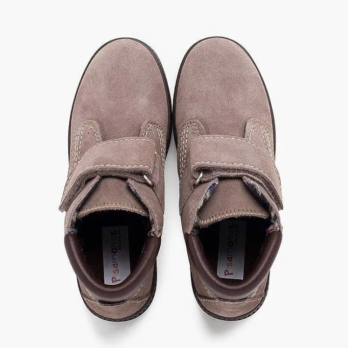 Pisamonas Boots>Track Sole Boots With Adherent Closure Stitching