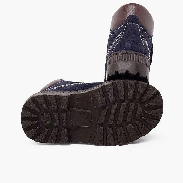 Pisamonas Boots>Track Sole Boots With Adherent Closure Stitching