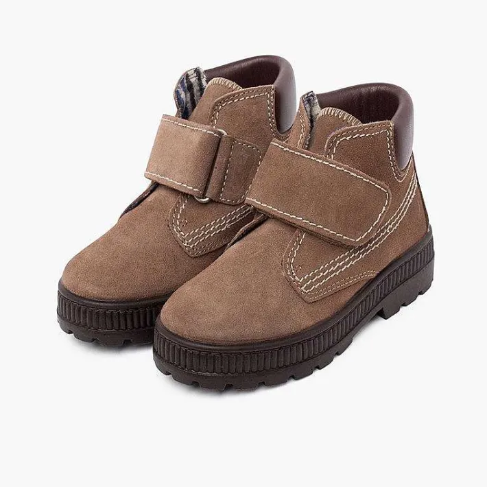 Pisamonas Boots>Track Sole Boots With Adherent Closure Stitching