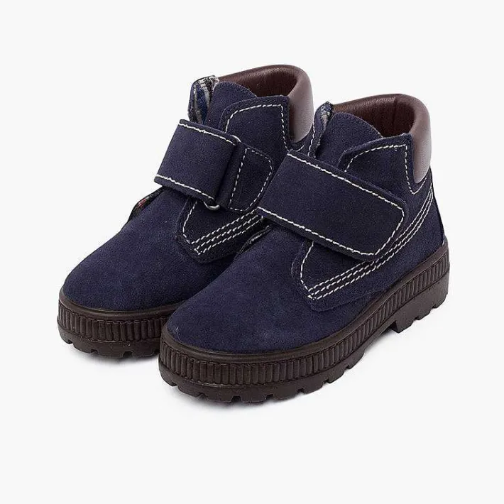 Pisamonas Boots>Track Sole Boots With Adherent Closure Stitching