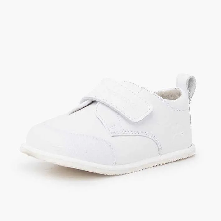 Pisamonas Trainers>Trainers Flexible Sole Reinforced Toe Cap Colour White