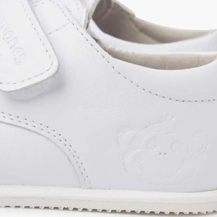 Pisamonas Trainers>Trainers Flexible Sole Reinforced Toe Cap Colour White