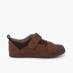 Pisamonas Trainers>Trainers With Adherent Fastening And Elastic Lacing