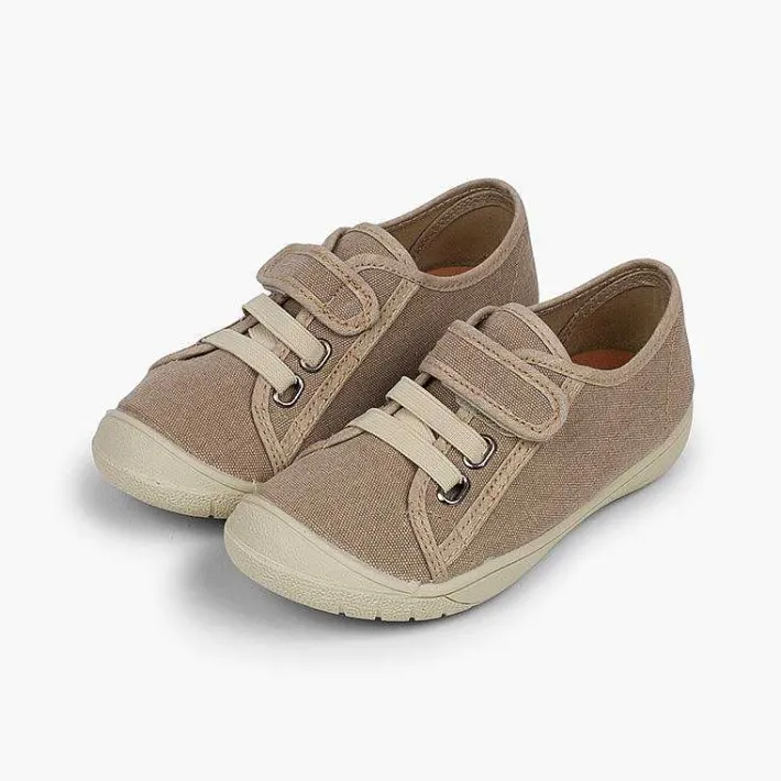 Pisamonas Trainers>Trainers With Loop Fasteners Closure And Elastic Laces