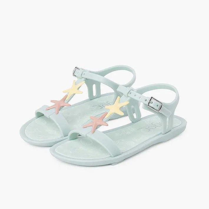 Pisamonas Jelly Sandals And Beachwear>Tricia Jelly Sandals With Stars In Dusty Colours