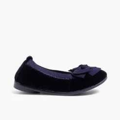 Pisamonas Ballet Pumps And Flats>Velvet Ballet Flats With Bow