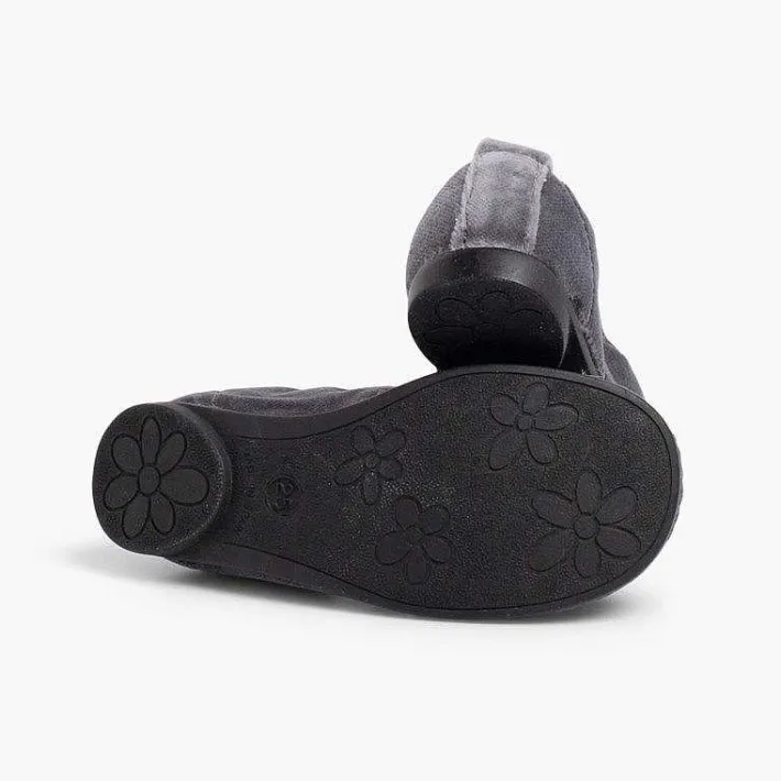 Pisamonas Ballet Pumps And Flats>Velvet Ballet Flats With Bow
