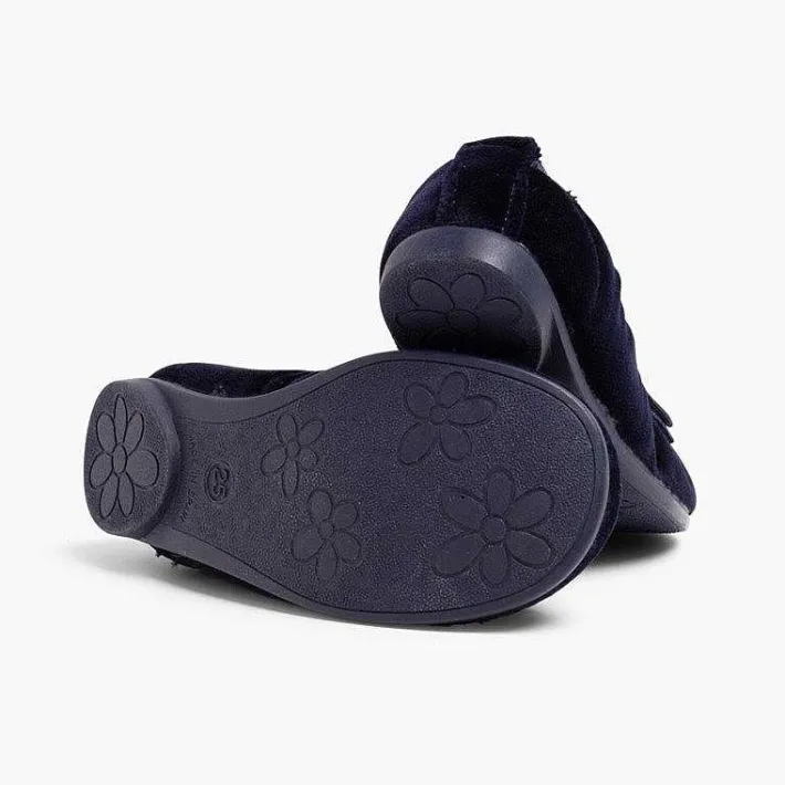 Pisamonas Ballet Pumps And Flats>Velvet Ballet Flats With Bow