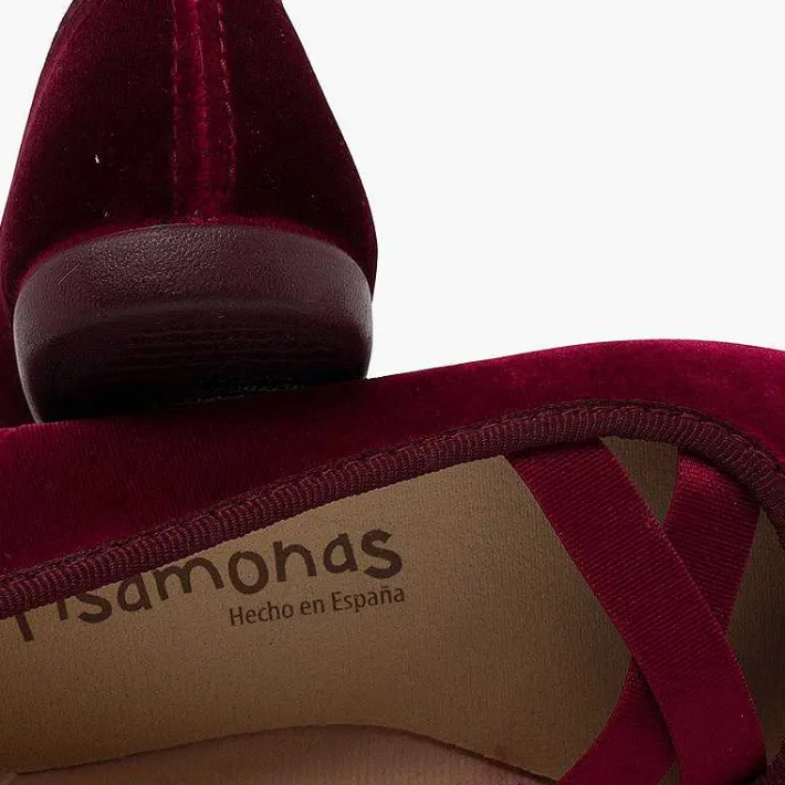 Pisamonas Ballet Pumps And Flats>Velvet Ballet-Style Flats