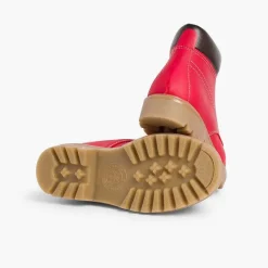 Pisamonas Boots>Walking Style Boots For Kids And Adults Colour Red