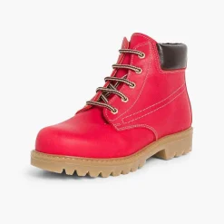 Pisamonas Boots>Walking Style Boots For Kids And Adults Colour Red
