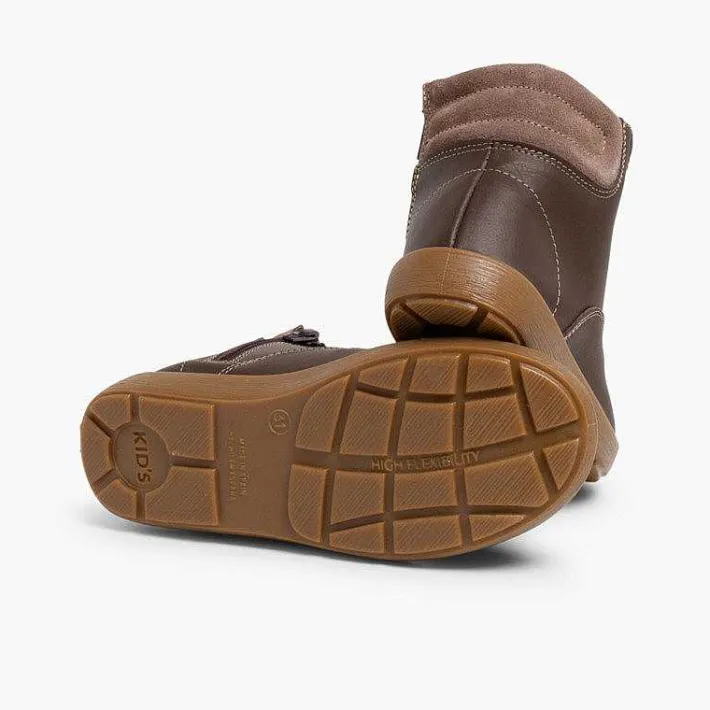 Pisamonas Boots>Washable Leather Ankle Boots