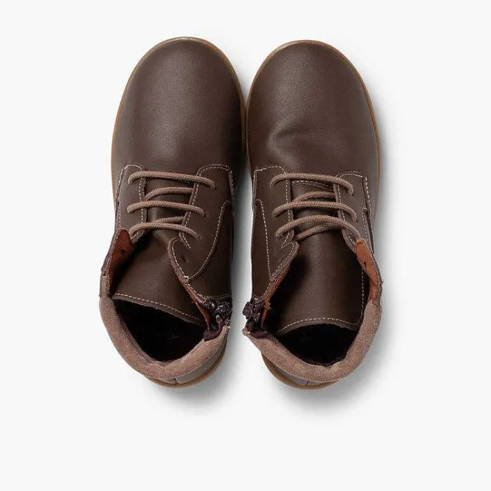 Pisamonas Boots>Washable Leather Ankle Boots