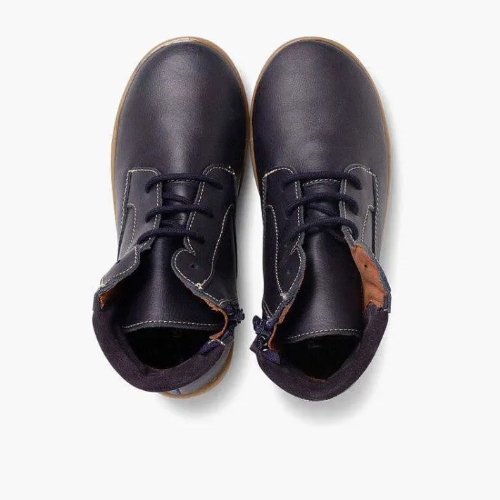 Pisamonas Boots>Washable Leather Ankle Boots