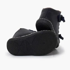 Pisamonas Boots>Washable Leather Children'S Boots Elastic Laces