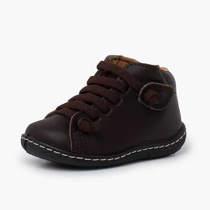 Pisamonas Boots>Washable Leather Children'S Boots Elastic Laces