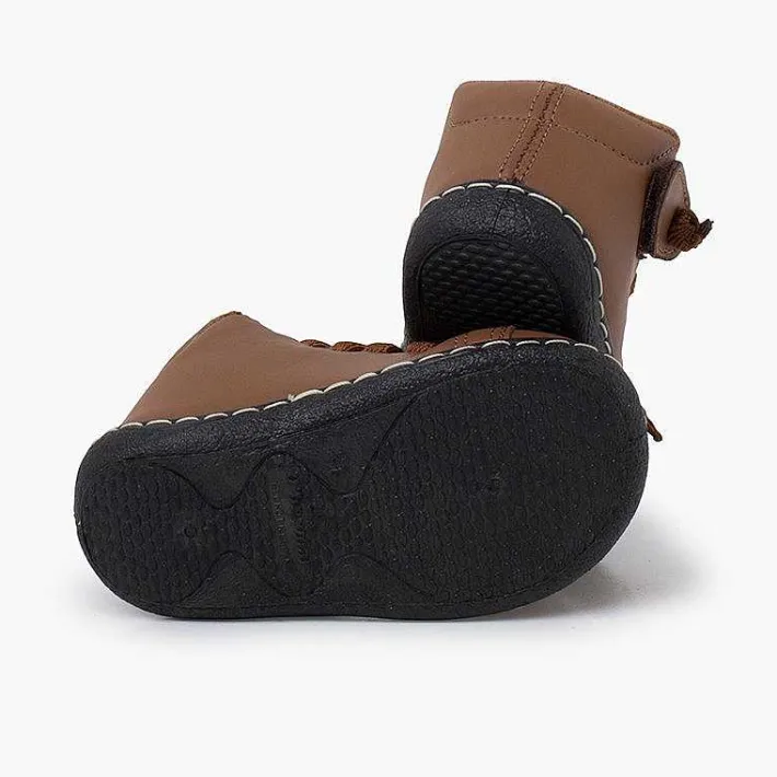 Pisamonas Boots>Washable Leather Children'S Boots Elastic Laces