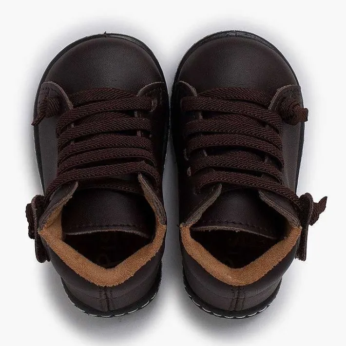 Pisamonas Boots>Washable Leather Children'S Boots Elastic Laces
