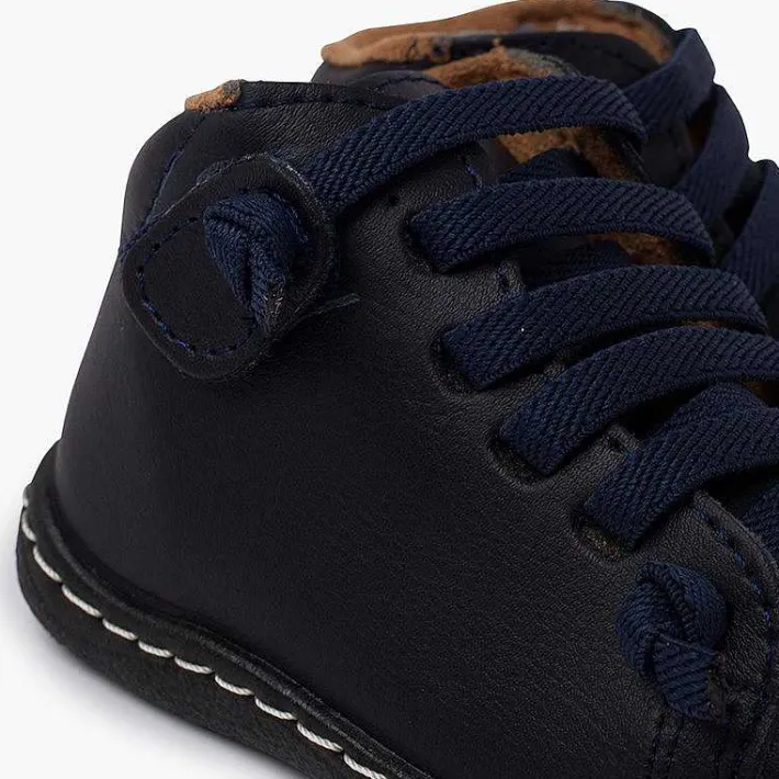 Pisamonas Boots>Washable Leather Children'S Boots Elastic Laces