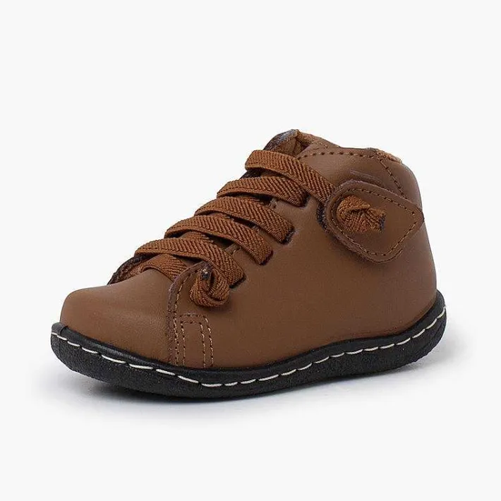 Pisamonas Boots>Washable Leather Children'S Boots Elastic Laces