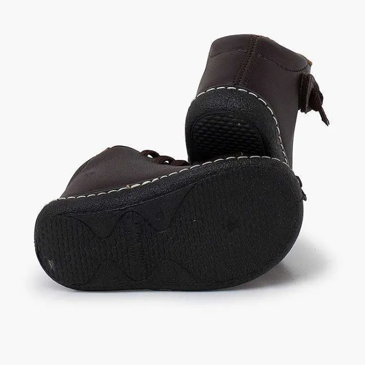 Pisamonas Boots>Washable Leather Children'S Boots Elastic Laces