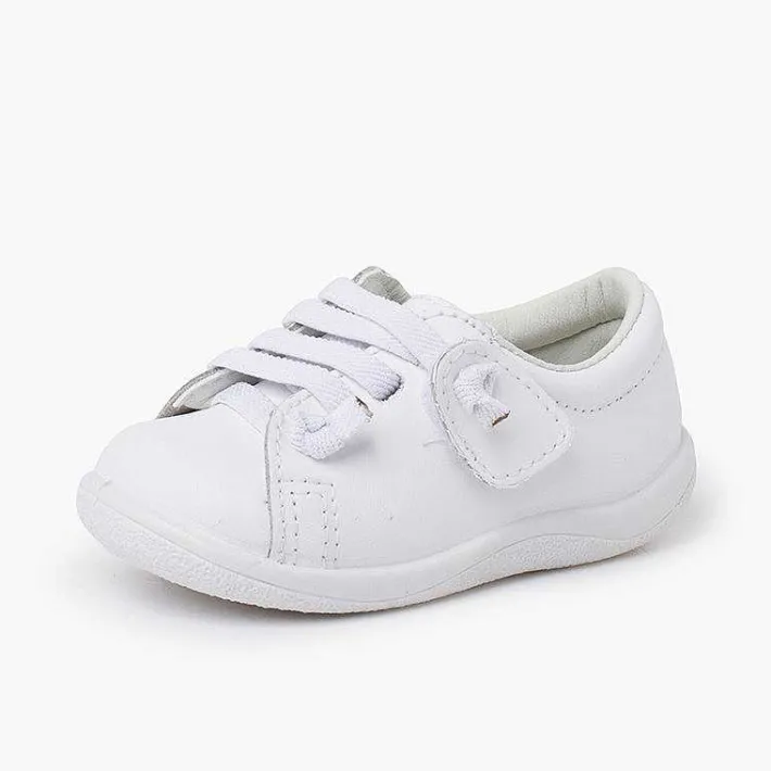 Pisamonas Trainers>Washable Leather Trainers Elastic Laces