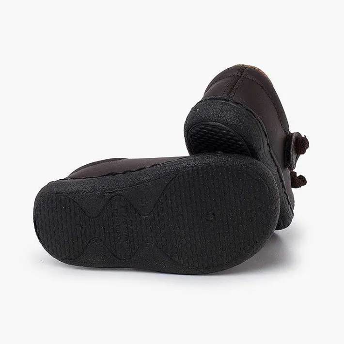 Pisamonas Trainers>Washable Leather Trainers Elastic Laces