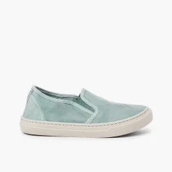 Pisamonas Trainers>Washed Canvas Side Elastic Trainers