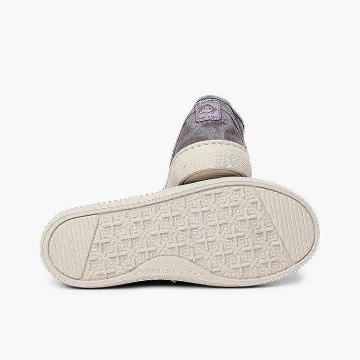 Pisamonas Trainers>Washed Canvas Side Elastic Trainers
