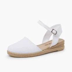 Pisamonas Espadrilles>Wedge Espadrilles Buckle Fastening